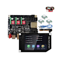 Pikkukuva 1 / 5: Makerbase MKS DLC32 V2.1 CNC-ohjainlevy GRBL 32-bittinen Offline-ohjain TS35-R kosketusnäyttö LCD 3D-kaiverreille