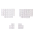 Pikkukuva 1 / 5: 76 st PBT Blank Keycap DSA Profil Gaming Keycap Ergodox för Key Button Keyc Vit