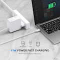 Miniatyrbillede 5 af 5: Oplader til Mac Book 2016 2017 2018 2019 2020 Pro 61W USB C Strømadapter