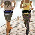 Miniatyrbild 3 av 5: Running Belt with Bottles - Optimal Hydration for Active Black Black Svart