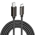 Miniatyrbilde 1 av 5: INF USB-B til USB-C skriverkabel Svart Svart 2 m