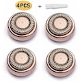 Miniatyrbilde 1 av 4: 4 stk Flawless Hair Remover Ersättningshoder Blade Finishing Touch Epilator