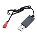Miniatyrbilde 1 av 5: USB 3,7v 500mA Lipo Batterilader RC Leker Helikopter JST Honkontakt Lader