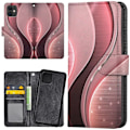 Miniatyrbillede 1 af 2: iPhone 11 - Wallet Case/Case Abstract -KK