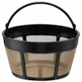 Miniatyrbillede 1 af 5: GOLDTONE Genanvendelig 8-12 Kopper Kurv Kaffe Filter Passer Hamilton