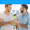 Miniatyrbild 5 av 5: 2-pack ölsnorkel, dubbel ölsnorkel, alkoholdrickande snorkel, alkoholdrickande snorkel med 2 borstar, för familjeunderhållning fest semester bar födelsedag nyår