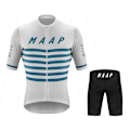 Miniatyrbilde 1 av 5: Maap Sykkeltrøye Sett 2023 Sykkelklær for menn Sommer Kortarmet MTB Sykkel Dress Sykkel Sykkelklær Ropa Ciclismo Hombre sykkelsett 3 cycling set 3 L