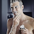 Miniatyrbilde 2 av 3: Braun Series 7 70s Elektrisk barbermaskin hodet erstatningskassett - Høy kvalitet sølv barbermaskin hodet erstatning.