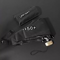 Miniatyrbillede 2 af 3: Miniparaply med UV-beskyttelse - Sort Black Svart