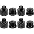 Miniatyrbilde 1 av 5: 8 stk Mikrofonstativ Adapter Mikrofon gjengeadapter Sett 5/8 Hunn til 3/8 Hann og 3/8 Hunn til 5/8 Hann Skrueadapter Gjenge