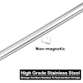 Miniatyrbilde 3 av 4: 65032 Brennerør for Weber Q300, Q320, Q3000, Q3200 Gassgrill Rustfritt Stål Grill Brennerør Kit Erstatning-Xin（PA）