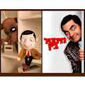 Miniatyrbillede 2 af 5: Mr. Bean og hans Mr. Bean Bean Plyschlegetøj (FMY)