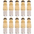 Miniatyrbilde 2 av 5: 10 stk. traktordekk messingventilstamme, traktorluftfluidventiler dekk messingventilstamme Tr218a Ch3 kjernehuset erstatning
