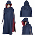 Pikkukuva 1 / 5: Arcane: League of Legends Kausi 2 Viktor Cosplay Viitta Puku+Vyö Rintakoru Vain Puku‘-PO- Only Costume M