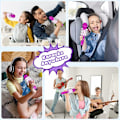 Miniatyrbild 5 av 5: Mikrofon för barn, karaoke mikrofon för flickor 3-15 år, födelsedagspresenter för Android/iPhone/iPad/Sony/PC, leksaker för pojkar 3-12 år, julklapp