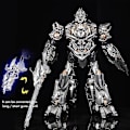 Miniatyrbilde 2 av 4: Megatron Tw-1023 Deformerbar Bilrobotleketøy Bærbar Deformasjonsbilmodell Barnas Leker Lekebiler i Legering Gave til Barn