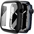 Miniatyrbilde 1 av 5: INF Skal med skjermbeskytter til Apple Watch 7 / 8 (45 mm) Svart