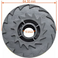 Miniatyrbild 4 av 5: 6-pack ersättningslinspolar för LIDL Parkside PRTA 20-Li A1, B2, C3, PRT 550 A1, A3, PRT 300 A1-2 x 4 m 1,6 mm sladdlös grästrimmer
