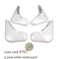 Pikkukuva 1 / 5: Etu- ja takalokasuojat sininen Volvo XC60 S90 18 2019 2020 2021 2022 Lokasuoja Mud Flaps Lika Suoja Lisävarusteet ‘-HJ- xc60Crystal white