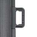 Miniatyrbild 3 av 5: Säkerhetsgrind - Hundgrind / Barngrind - Rullgardinsgrind - 160 cm gray 1900