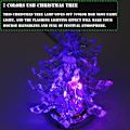 Miniatyrbild 3 av 5: USB-driven Flerfärgad Skrivbordsglödande LED Julgran