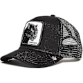 Miniatyrbillede 1 af 5: Goorin Bros. Truckerkeps Herre - Mesh Baseball Snapback Kasket - The Farm-q Black Panther