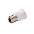 Miniatyrbild 3 av 5: E12 till E14 Lampadapter Sockel Konverter Ljus Bas Candelabra Vit