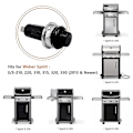 Miniatyrbilde 4 av 5: Erstatning for Weber tenner trykknapp/bryter, passer til Weber Spirit E/s-210 220 310 315 320 330 gassgriller, 7642 7643 Delvis utskifting (DPD)