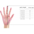 Miniatyrbillede 2 af 2: Målmandshandsker Fodboldhandsker til unge Professionelle latex fodboldhandsker til mænd med fingerbeskyttelse til træningskamp C. C. Size6