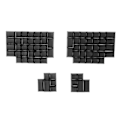 Pikkukuva 3 / 5: 76 st PBT Blank Keycap DSA Profil Gaming Keycap Ergodox för Key Button Keyc Vit