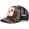 Miniatyrbilde 1 av 2: Caps med netting og brodert dyredesign - Hane C Rooster camouflage