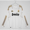 Miniatyrbillede 1 af 5: Retro Legend 11-12 Real Madrid Hjemmetrøje Lang Raul NO.7 2XL Raul NO.7 Raul NO.7 2XL