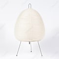 Pikkukuva 5 / 5: Japanilainen design Akari Noguchi -pöytävalaisin: Riisipaperivalaisin makuuhuoneeseen, työhuoneeseen, olohuoneeseen, baariin - Sisustus Yw1 [DB] A