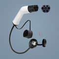 Miniatyrbilde 1 av 3: Type 2 til Schuko 16A EV Ladeadapter - Hvit og Svart-FY-