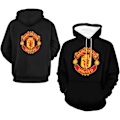 Miniatyrbilde 3 av 3: Manchester United hettegenser løs genser unisex XL