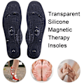 Miniatyrbild 2 av 5: Magnetiska terapiinnersulor för viktminskning Fotmassage Hälsovård Skomatta Pad Akupunktur Massageinnersula