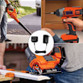 Miniatyrbillede 5 af 5: Reservedelelader kompatibel med Black & Decker 9,6v 12v 14,4v 18v Nicad Nimh batteri Hpb18-ope Hpb18 Hpb14 Hpb12 Hpb96 244760-00 A1718 Fsb18
