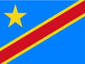Kongo-Kinshasa flagga 100-FY- 100 Kongo -Kinshasa