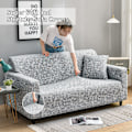 Miniatyrbillede 4 af 5: Elastisk sofabetræk til 3-personers sofa [YDE]