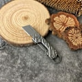 Miniatyrbillede 1 af 5: Mini Lommekniv Nøglering Knive Udendørs Bærbar Værktøj Fing