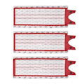 Miniatyrbilde 1 av 5: 3 stk/pakke Vileda Edelweiss Mopp 1-2 Spray Mopp Erstatningsmoppdyna