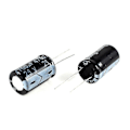 Miniatyrbillede 1 af 3: 2 stk. 4700uf 25v 105c Elektrolytiske kondensatorer Sorte 26x16mm