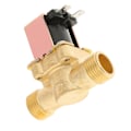 Miniatyrbilde 3 av 4: 1/2\" DC 12V Normalt Lukket Messing Elektrisk Magnetventil for Vannkontroll