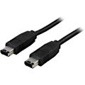 Miniatyrbilde 1 av 3: Firewire-kabel 6-pin hann, hann, 2 m