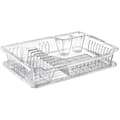 Durable Dish Rack with Removable Tray for Easy Cleaning-FY- 1546