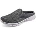 Miniatyrbillede 1 af 5: Herre Open Back Sneaker Clogs Strikkede Mules Sko Lette Åndbare Slippers