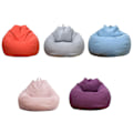 Miniatyrbild 2 av 2: Inomhus utomhus Vuxna Bean Bag Gaming Stol Extra stor Beanbag Cover Lila Lila Purple M