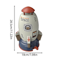 Miniatyrbild 4 av 5: Raket Vattenspridare Flygande Raket Vattenspridare Rymd Vattenspridare Uppskjutningslekset Leksak Vatten C5Z2‘-PO- Red With 3 meters water pipe