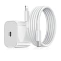 iPhone hurtiglader USB-C strømadapter 20W + 2m kabel vi-FA-