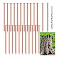Miniatyrbilde 2 av 5: 25 stk. Kobberspiker for dreping, 3,5 tommer rene kobberspiker i bulk, spiker for stubbefjerning, jernvare